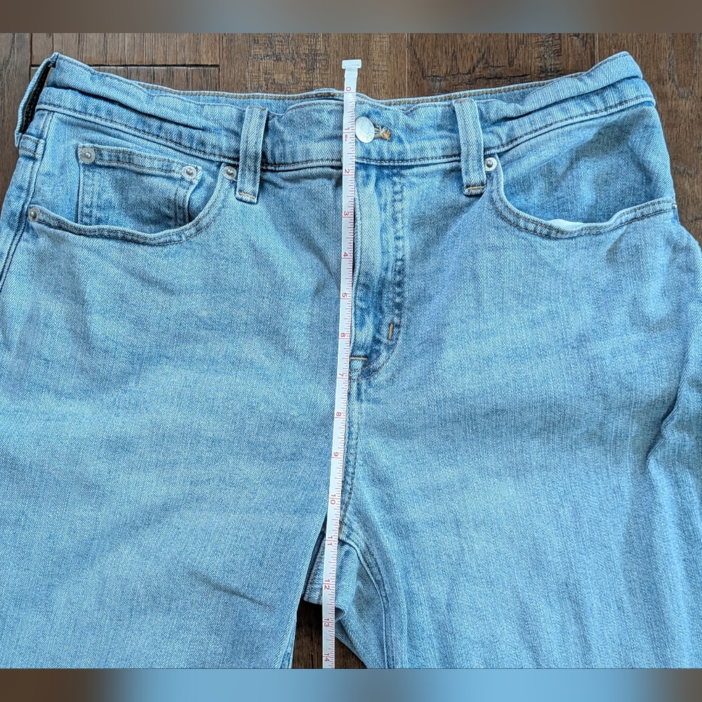 J. Crew Light Blue Classic Wide Leg Jeans - Picture 8 of 12